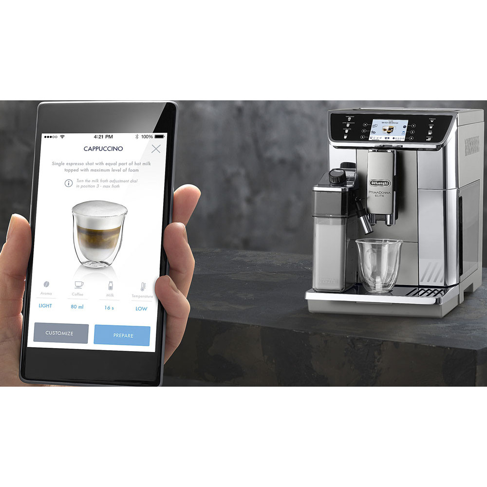 ���������� �������������� De�Longhi ECAM 650.55.MS PrimaDonna Elite
